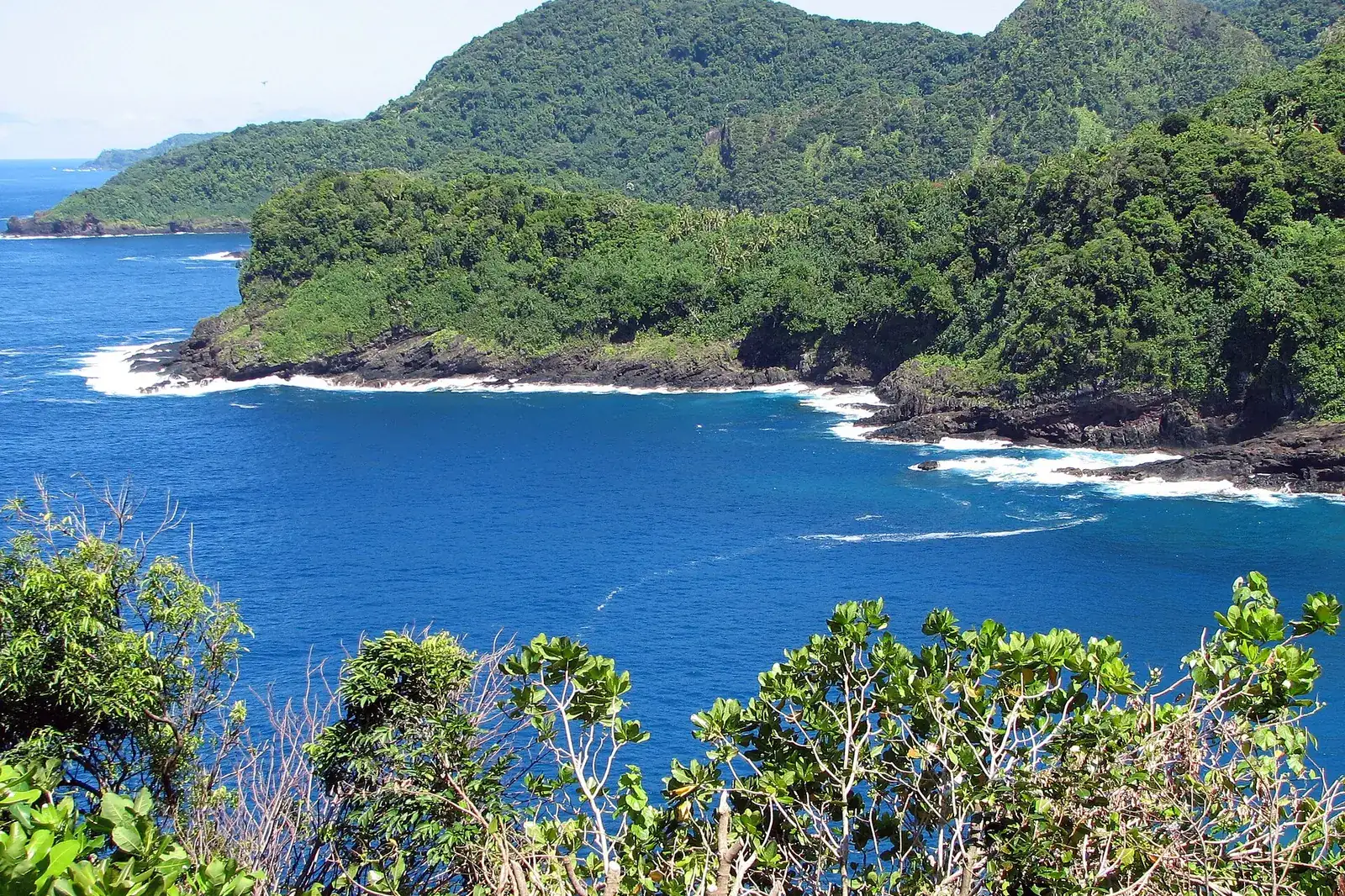Amalu Bay on Tutuila, American Samoa